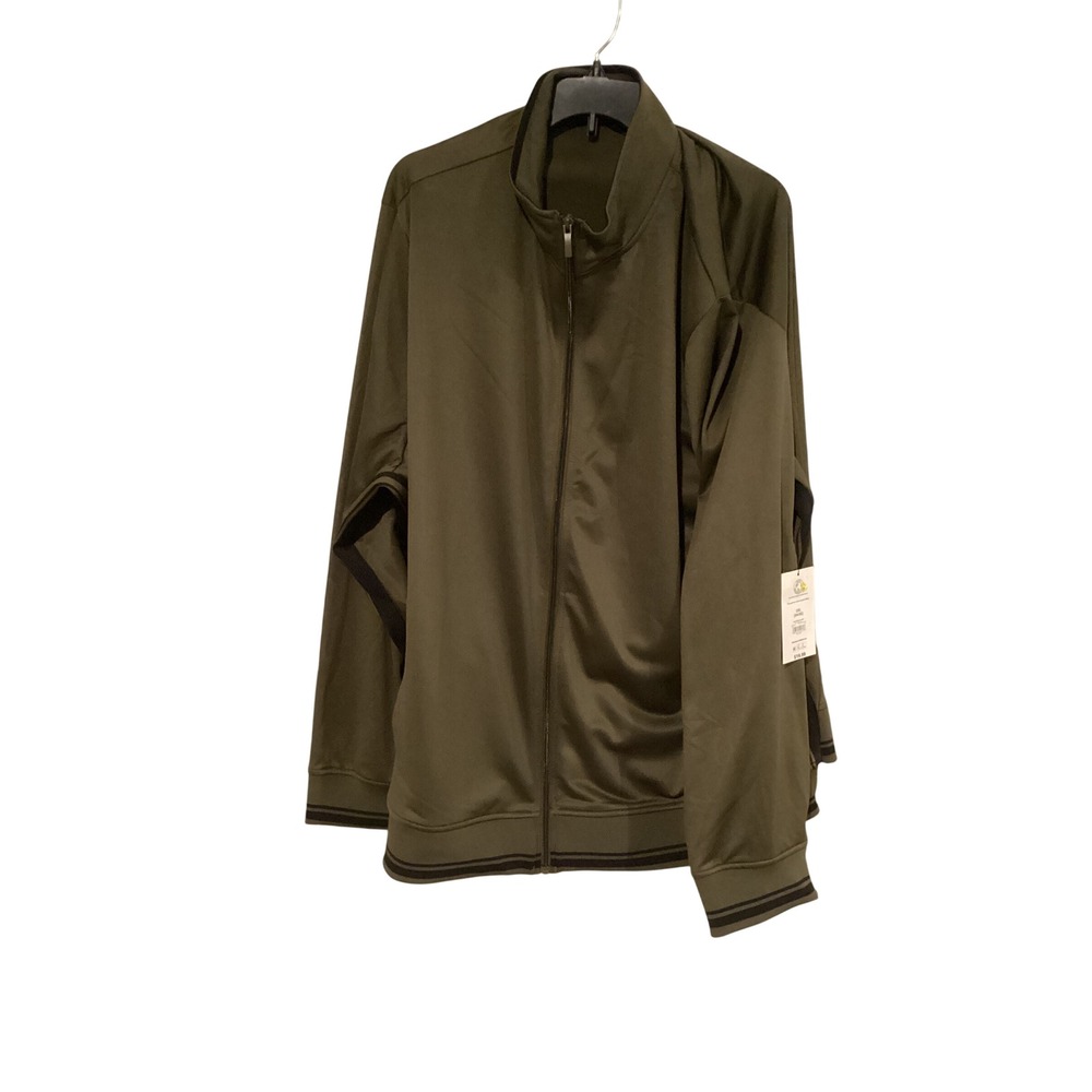 Athletic Works Mens FZ Track Jacket Military Olive Green 3XL AW34100079857B